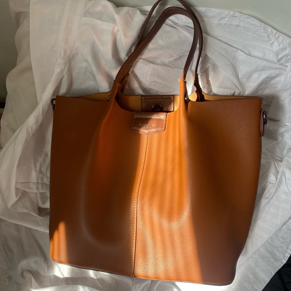 Auburn faux leather bag